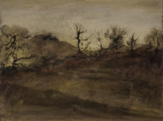 Sächsische Landschaft I (Schreiter Elly)