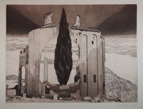 Bl.1 Auf römischen Fundamenten (Sylvester Peter)