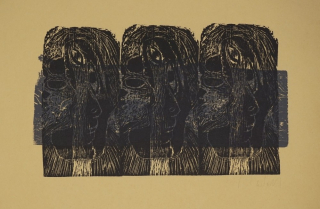 o.T. Drei Köpfe (Tarlatt Ulrich)