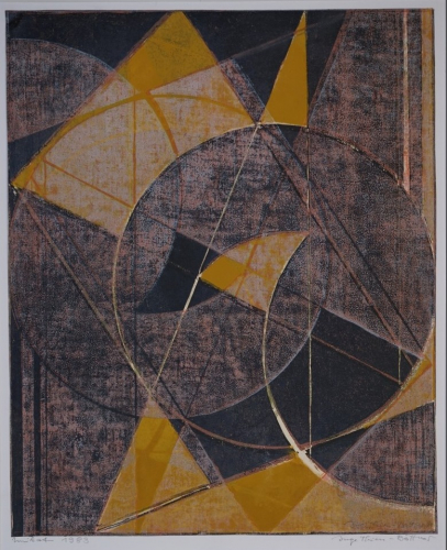 o.T. geometr.Komposition (Thiess-Böttner Inge)