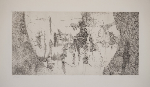 o.T. Abstrakte Landschaft (Trökes Heinz)