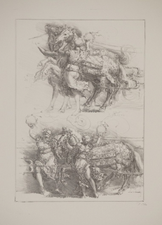 Studie zum Triumphzug des Kaisers Maximilian (Tübke Werner)