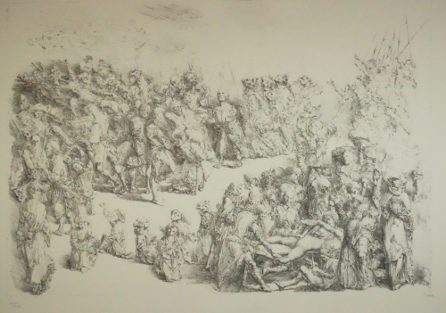 Bl.3 Auf dem Weißen Berg (Müntzner) (Tübke Werner)