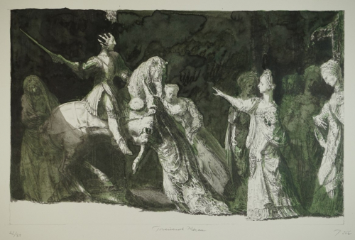 Bl.11 Trauernde Musen (Tübke Werner)