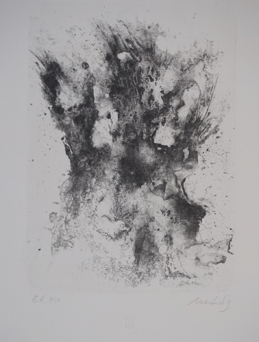 o.T. abstrakte Landschaft (Ueberfeld Bodo)