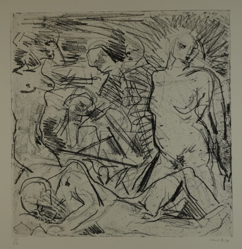 Bl. 2 o.T. Strandszene  (Vent Hans)