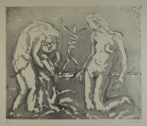 Bl. 4 o.T. Strandszene (Vent Hans)