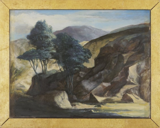 Rumänische Landschaft (Wachter Andreas)