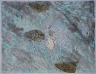 Steine im Wasser (Wegewitz Olaf)