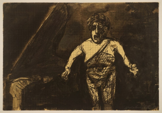 o.T. (Sängerin vor Klavier) (Weidensdorfer Claus)