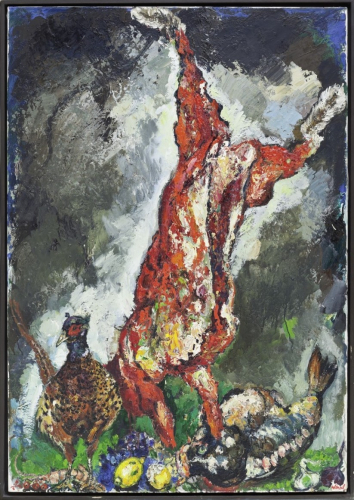 Stilleben mit Karpfen,Hase,Fasan (Wenzel Jürgen)