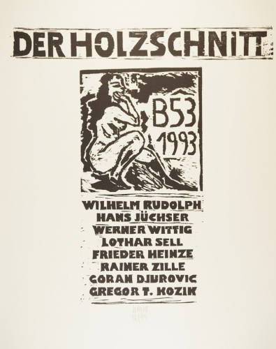Titelbl. Der Holzschnitt (Wenzel Jürgen)