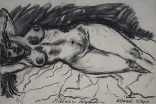 Mareen liegend (Wenzel Jürgen)