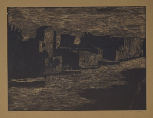 Kanal und Abend (Wittig Werner)