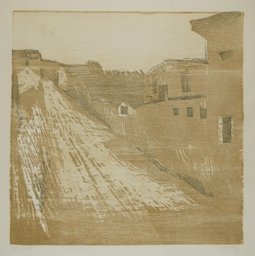 Bl.6 Straße mit Gestrüpp (Wittig Werner)