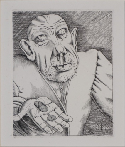 Bettler (Wüsten Johannes)