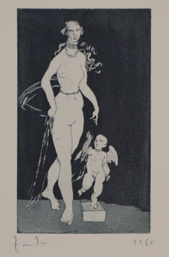 Diana mit Amor (Zander Heinz)