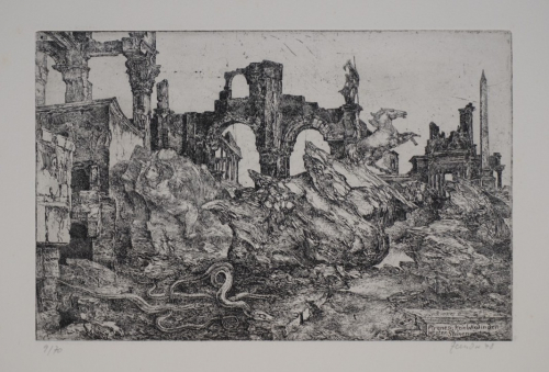 Piranesi; kein Wind in den letzten Steinen (Zander Heinz)