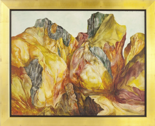 o.T. Gebirgslandschaft (Zander Heinz)