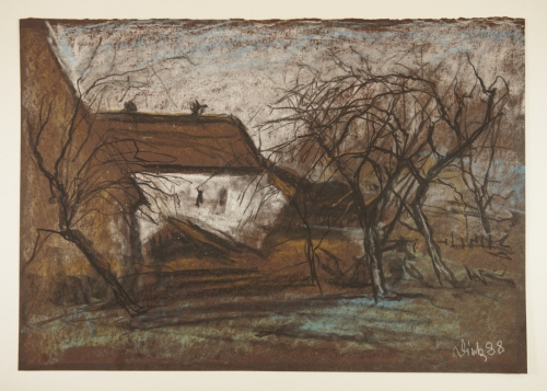 Obstgarten hinter dem Gehöft (Dietz Erich)