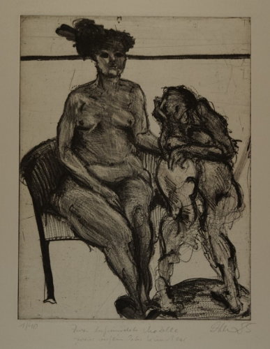 Bl.1 Zwei befreundete Modelle zwei verfeindeter Künstler (Diller Michael)