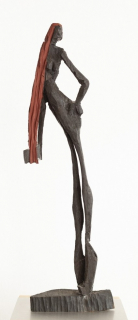 o.T. Frau mit rotem Haar (Zaumseil Peter)