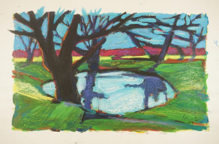 o.T. Landschaft (Zaumseil Peter)