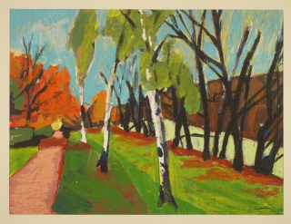 Park im Herbst (Zaumseil Peter)
