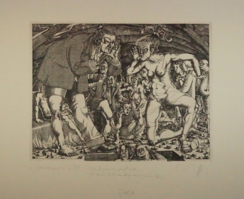 3 Groschenoper zu B.B. Zweites 3 Groschenopernfinale (Zettl Baldwin)