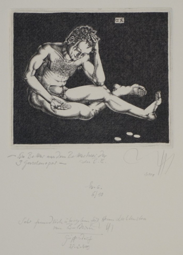 Ein Bettler aus dem Bettlerheer zu B.B. (Zettl Baldwin)