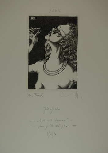 Bl.16 Ach wir armen! Am Golde hängt (Zettl Baldwin)