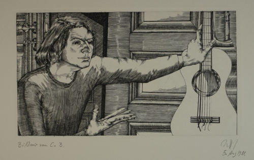 Bildnis C.B. (Claus Baumann) (Zettl Baldwin)