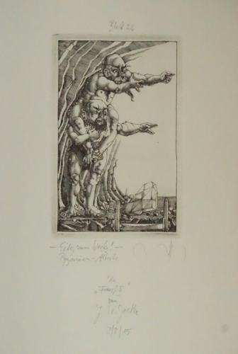 Bl.22 Eilig zum Werke! - Pygmäen... (Zettl Baldwin)