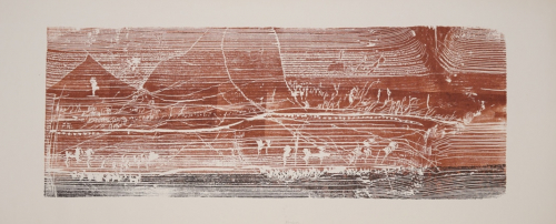 Über dem Erdenschwarz im Aufschein (Altenbourg Gerhard)