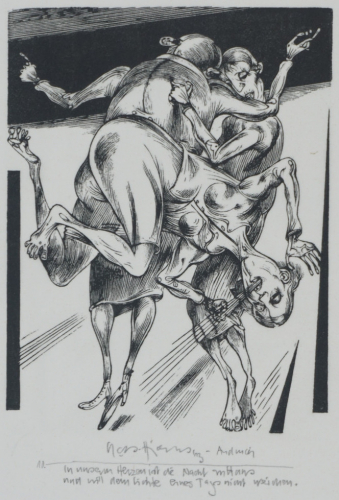 In unseren Herzen ist die Nacht zu Haus und will dem Lichte eines Tages nicht weichen (Hirsch Karl-Georg)