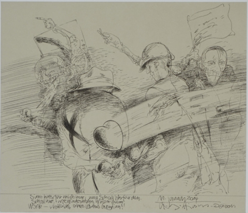 Sinn hat es für mich nur, und Schall ists für Dich. Schall nur, wie Windeswehen … (Hirsch Karl-Georg)