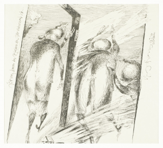 Für uns, denen der Pfosten der Tür verbrannt ist. (Hirsch Karl-Georg)