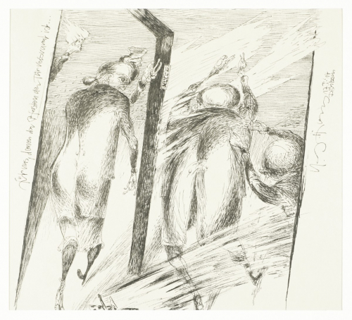 Für uns, denen der Pfosten der Tür verbrannt ist. (Hirsch Karl-Georg)