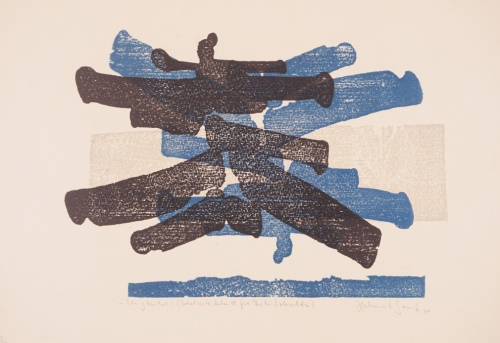 Bl.8 Flugbild (Gedenkblatt für Lili Schulz) (Senf Helmut)