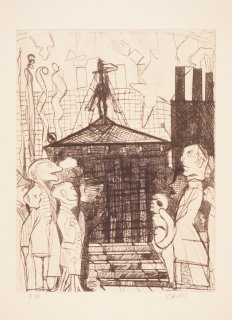 Begegnung vor dem Tempel (Weidensdorfer Claus)