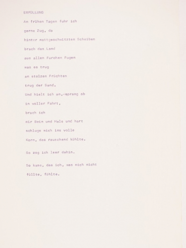 Erfüllung (Hensel Kerstin)