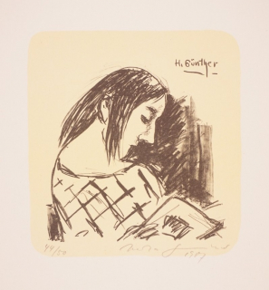 o.T. Lesende (Günther Herta)
