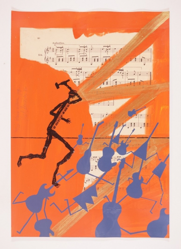 Blaue Gitarren jagen (Bretschneider Frank)