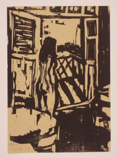 o.T. (Rückenakt vor Fenster) (Zille Rainer)