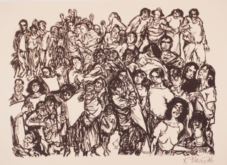 o.T. Demonstration (Paris Ronald)