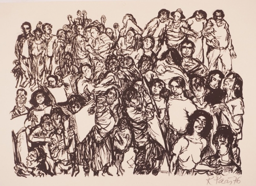 o.T. Demonstration (Paris Ronald)