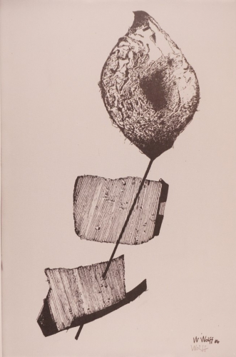 o.T. Florales (Wolff Willy)