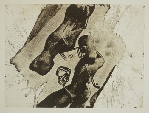 Bl. 6 o.T. (Zwei weibl. Figuren)  (Morgner Michael)
