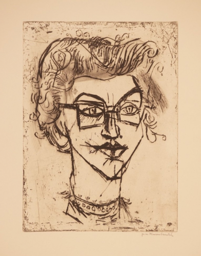 Ria mit Brille (Hassebrauk Ernst)