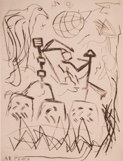 Bl. 2  o.T. Jewish Jetset (Penck A.R.)